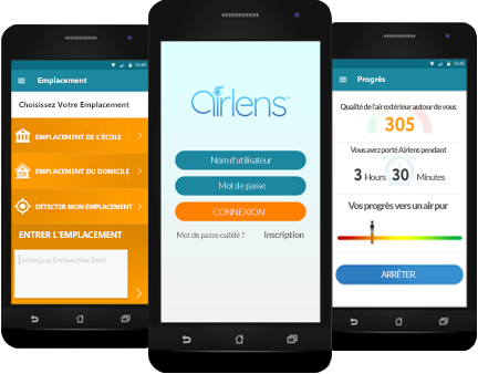 Airlens App Screens