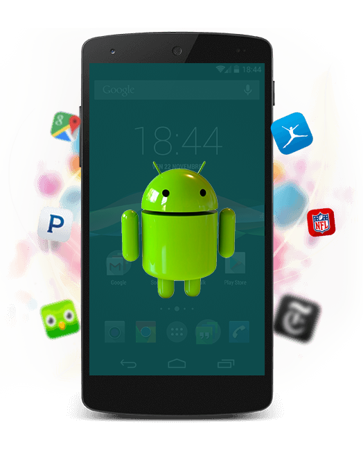 Ontwikkelings Diensten voor Android-apps title=