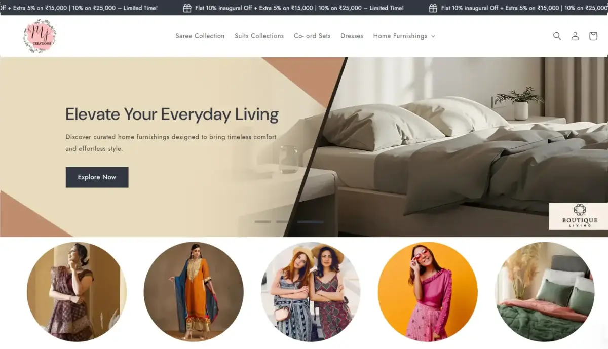 MJ Creations store