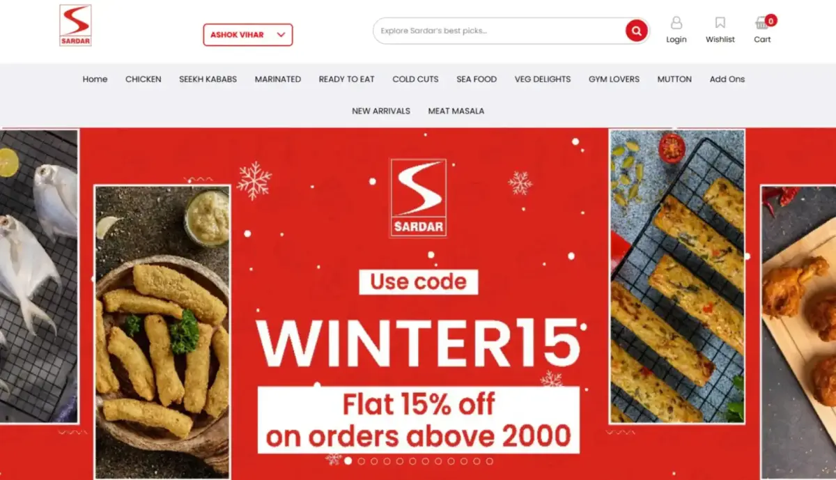 Sardar Meat Shop store