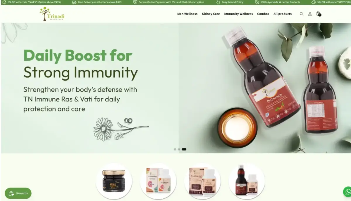 Trinadi Healthcare store